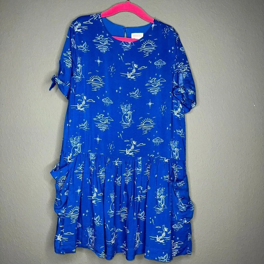 GYMBOREE Girls Mermaid Print Summer Dress Girls Size 5